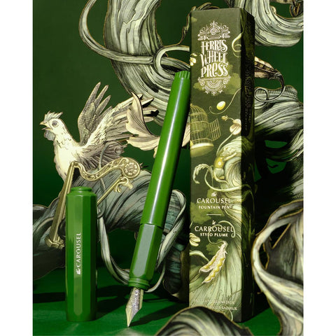 The Carousel Fountain Pen, Brilliant Beanstalk