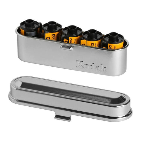 Kodak 35mm Film Steel Case, Silver