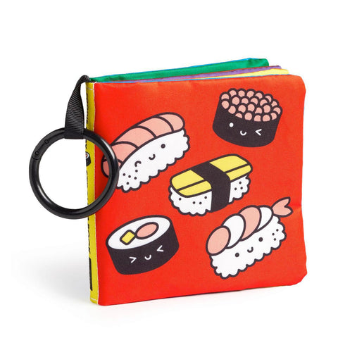Foodie Baby Crinkle Fabric Stroller Book