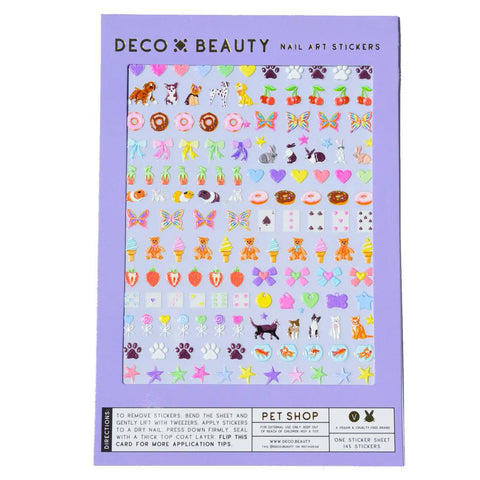 Pet Shop Nail Art Stickers