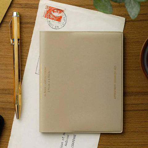 Houma Square 2025 Monthly Planner, Beige