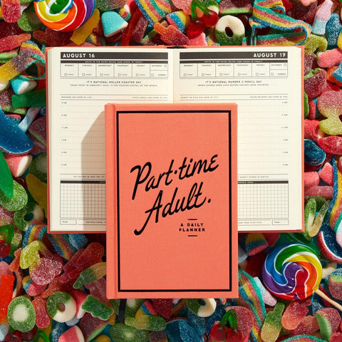 Part-Time Adult Undated Daily Planner