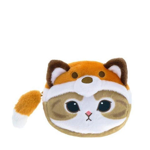 Mofusand Fluffy Fox Zipper Pouch