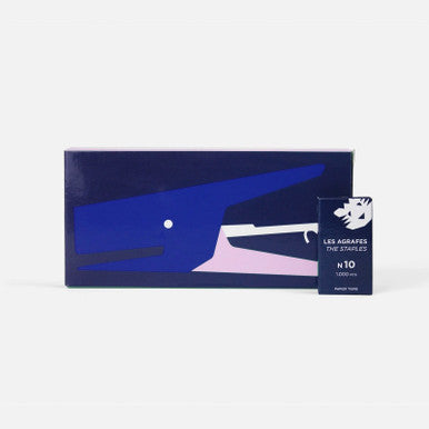 Dark Blue + Rose Stapler