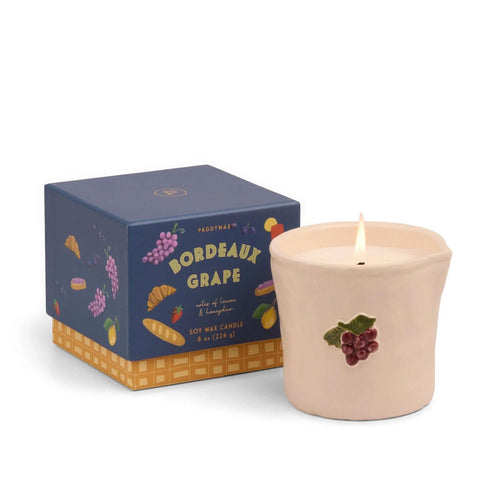 Bordeaux Grape Bistro Candle