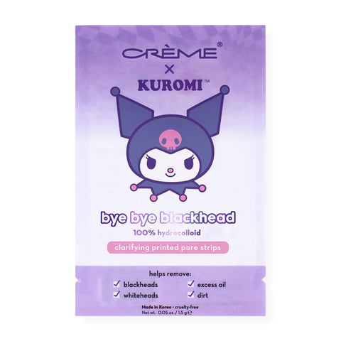 Kuromi Bye Bye Blackheads Printed Pore Strips