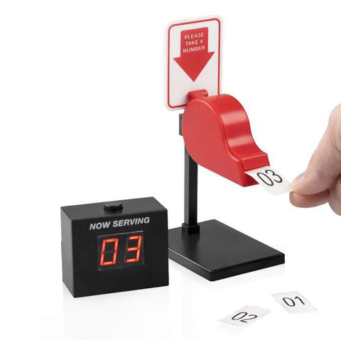 Take a Number! Tiny Ticket Dispenser