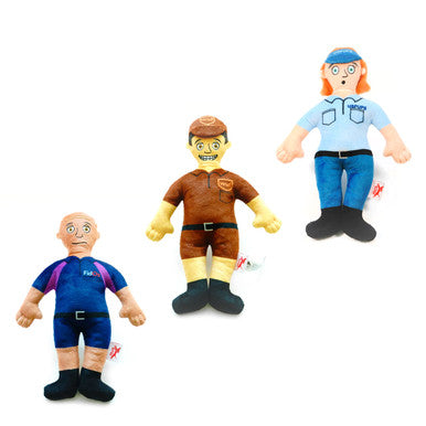 Delivery Person Squeaky Dog Toy