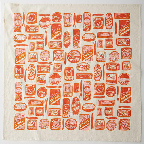 Sardines Tea Towels
