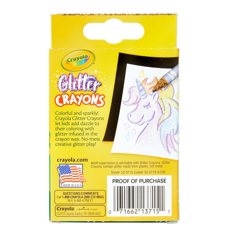 Glitter Crayons