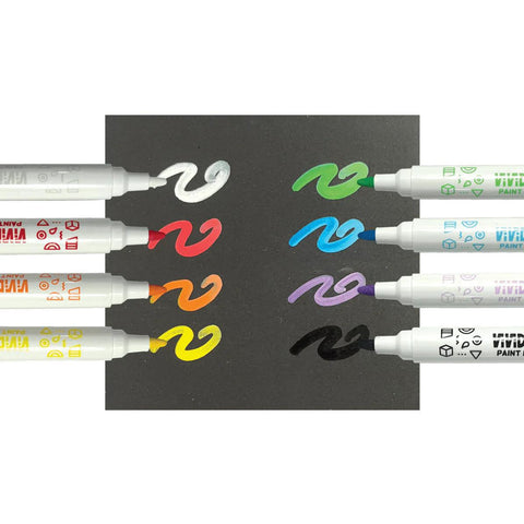 Vivid Pop! Water Based Paint Marker Set