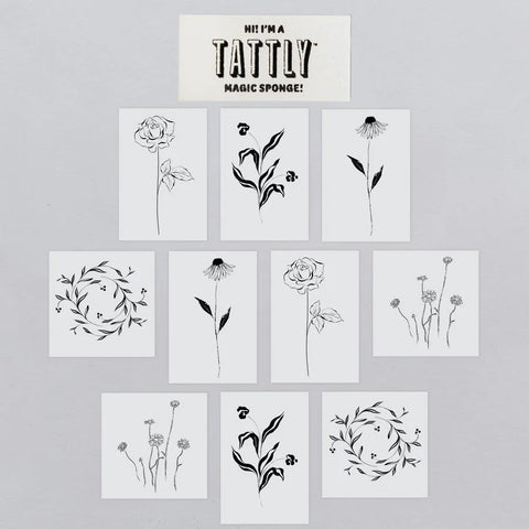 Flower Fest Tiny Tattoo Tin