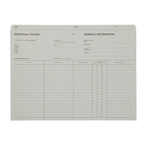 A5 Individual Folder