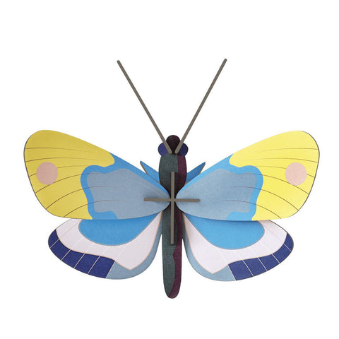 Yellow Monarch Butterfly Wall Art Kit