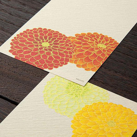 Pom-Pom Chrysanthemum Message Pad