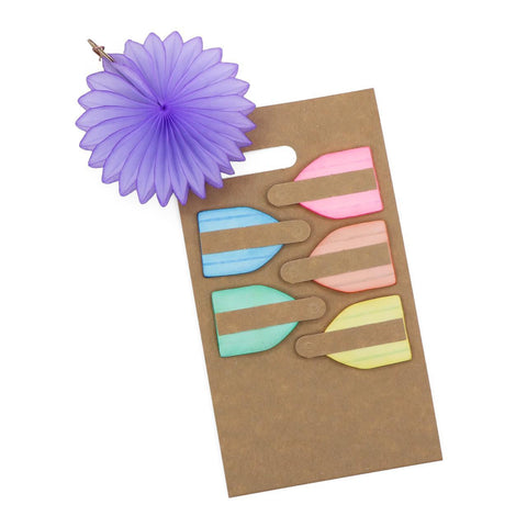 Mini Pastel Fans, Set of 6
