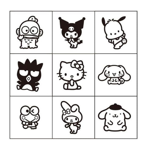 Sanrio Mini Stamp Set