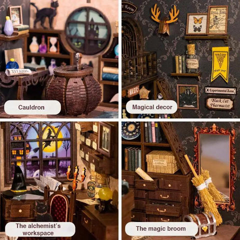 Magic Pharmacist DIY Book Nook Miniature Kit