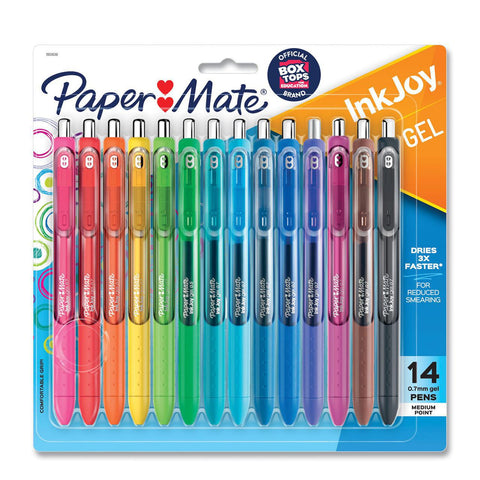 Inkjoy Gel Pens, Set of 14