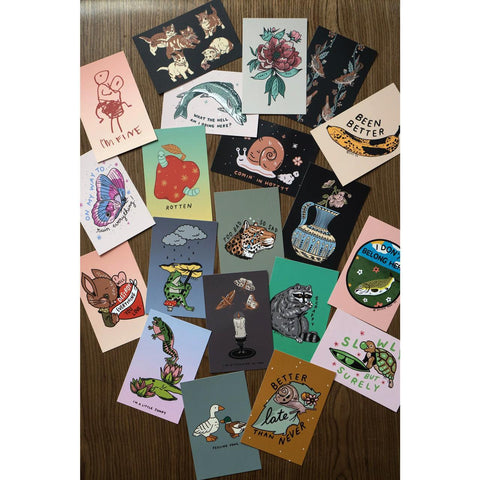 Stay Home Club Postcards