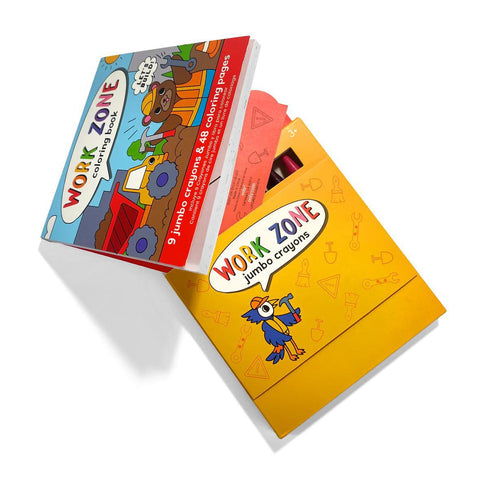 Work Zone Carry Along! Coloring Book