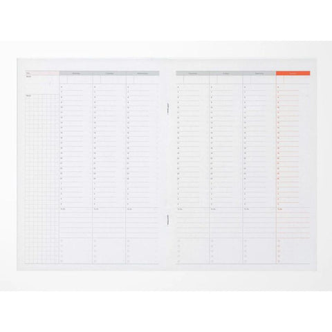 Weekly Vertical Planner Notebooks