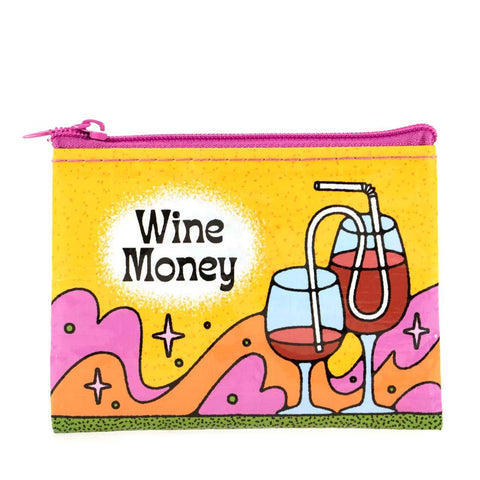Wine Money Coin Purse