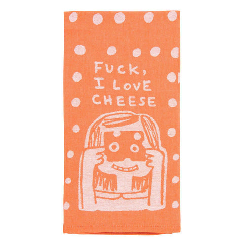I Love Cheese Dish Towel