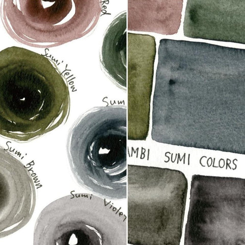 Gansai Tambi Sumi Watercolor Set