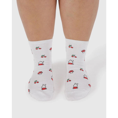 White Miffy Socks