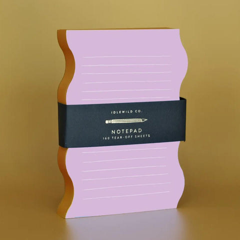 Wavy Shaped Notepad