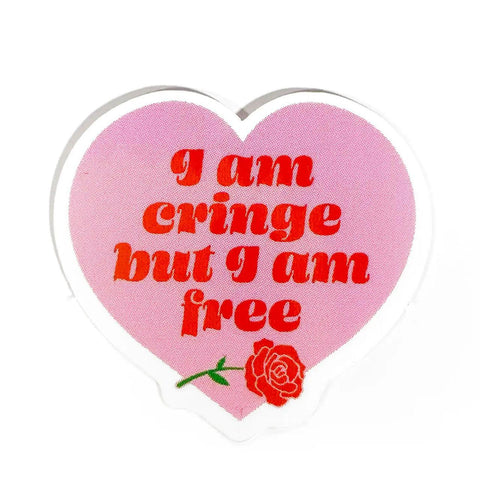 I Am Cringe Mini Sticker