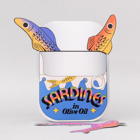 Sardines in a Can Bookmark Set