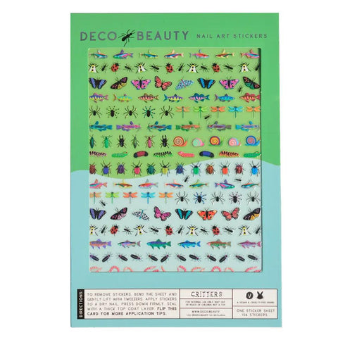 Critters Nail Art Stickers