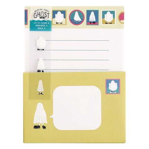 Ghost Wearing Shoes Frame Letter Set