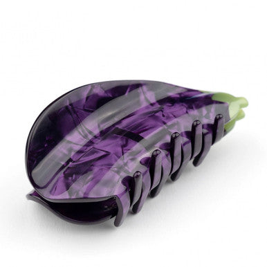 Eggplant Hair Claw
