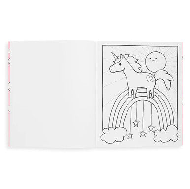 Enchanting Unicorns Color-in' Book