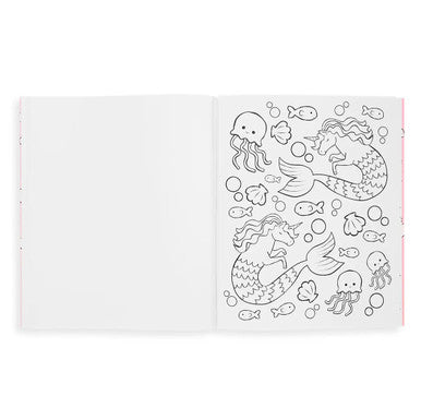 Enchanting Unicorns Color-in' Book