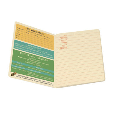 Entomology Mini Notebook