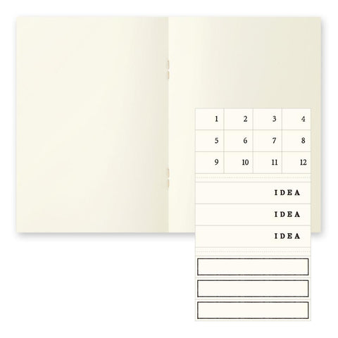 MD Light A6 Notebooks, Packs of 3