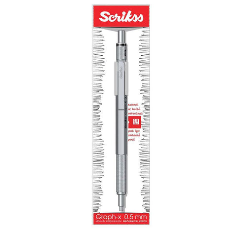 Graph-X Mechanical Pencil, Silver