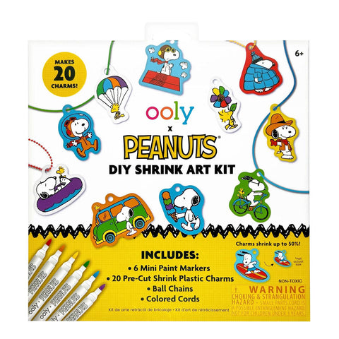 Peanuts DIY Shrink Art Kit