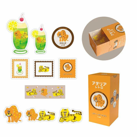 Aderia Retro Sticker Flakes