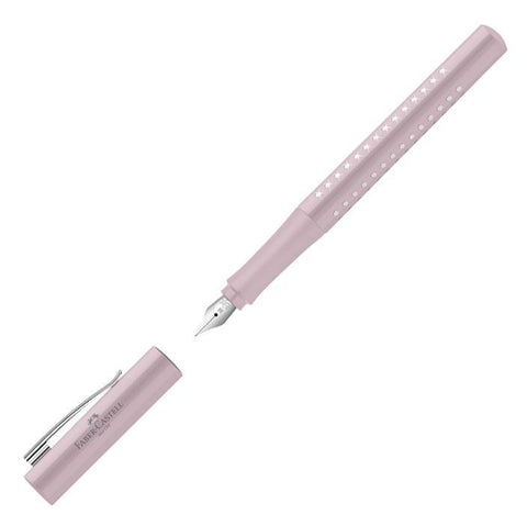 Grip Sparkle Fountain Pen, Sparkle Rose