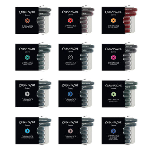 Chromatics Fountain Pen Ink Cartridges