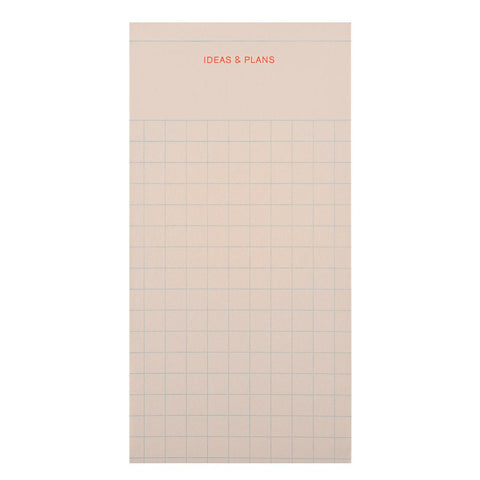 Ideas + Plans Notepad
