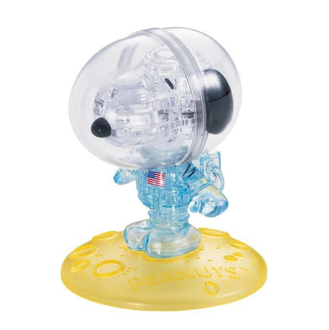 Astronaut Snoopy 3D Crystal Puzzle