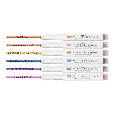 Mildliner Mix Highlighters