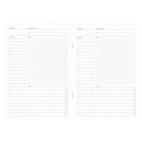 Daily Planner Notebooks