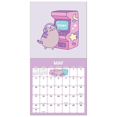 Pusheen 2026 Wall Calendar